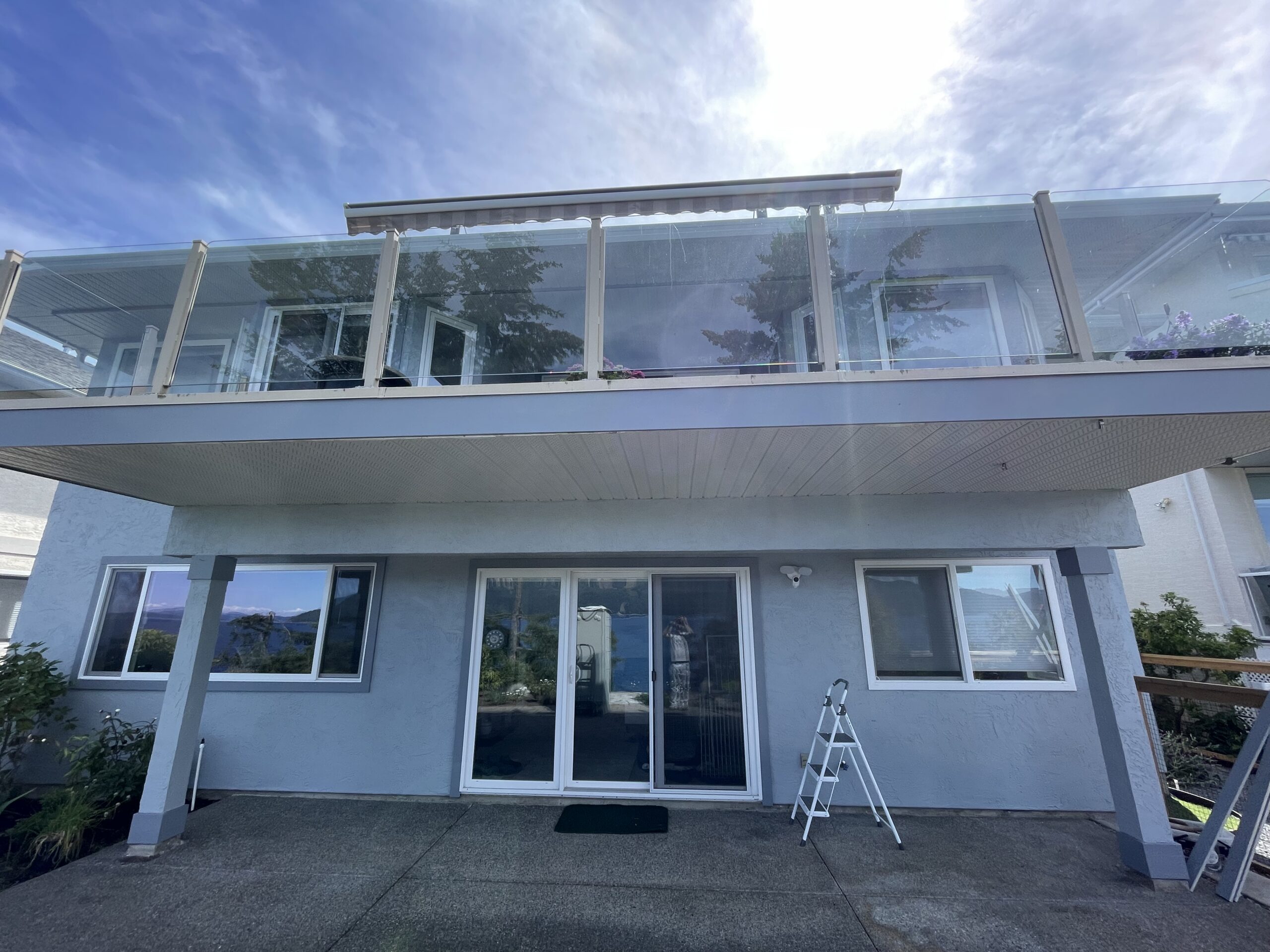 Exterior House Color Change Cobble Hill, BC Home