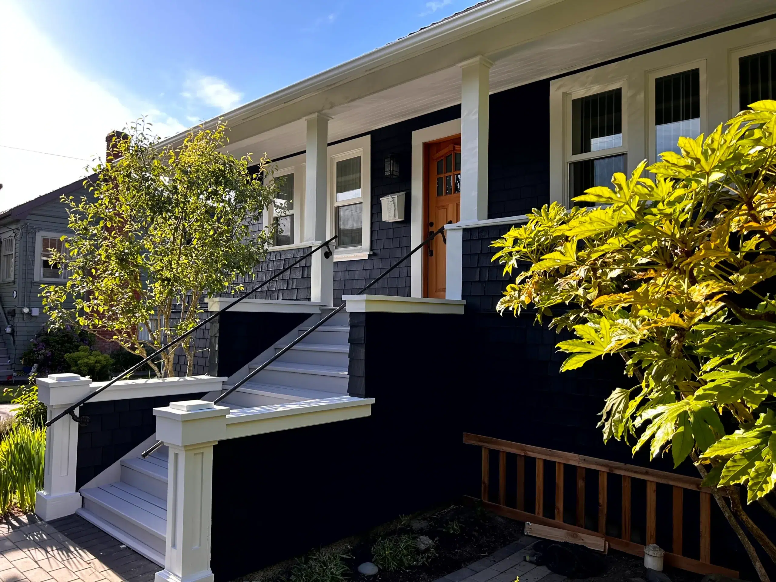 Exterior Staining of a 120-Year-Old Oak Bay Home Exterior Staining of a 120-Year-Old Oak Bay Home