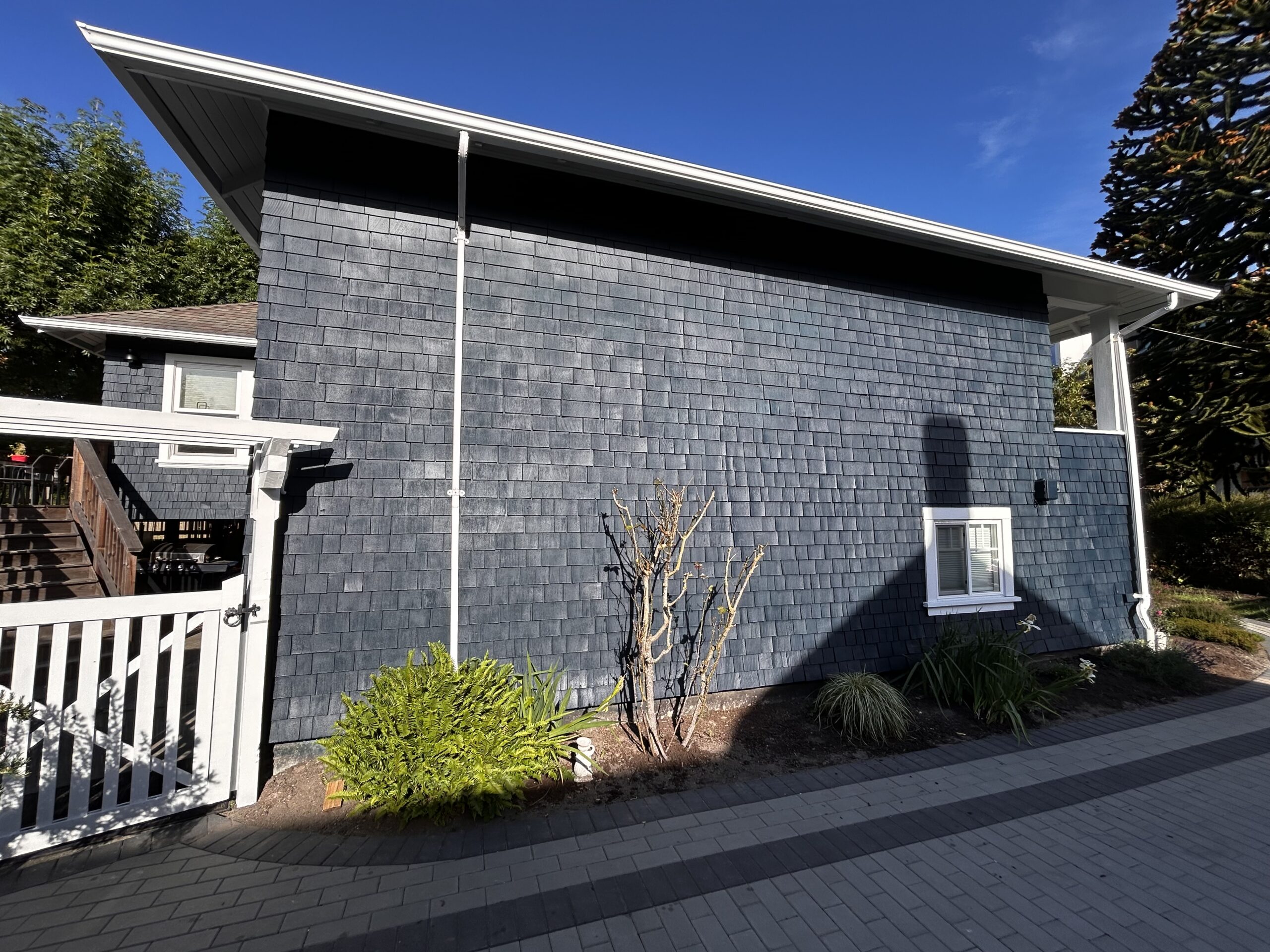 Exterior Staining of a 120-Year-Old Oak Bay Home Exterior Staining of a 120-Year-Old Oak Bay Home
